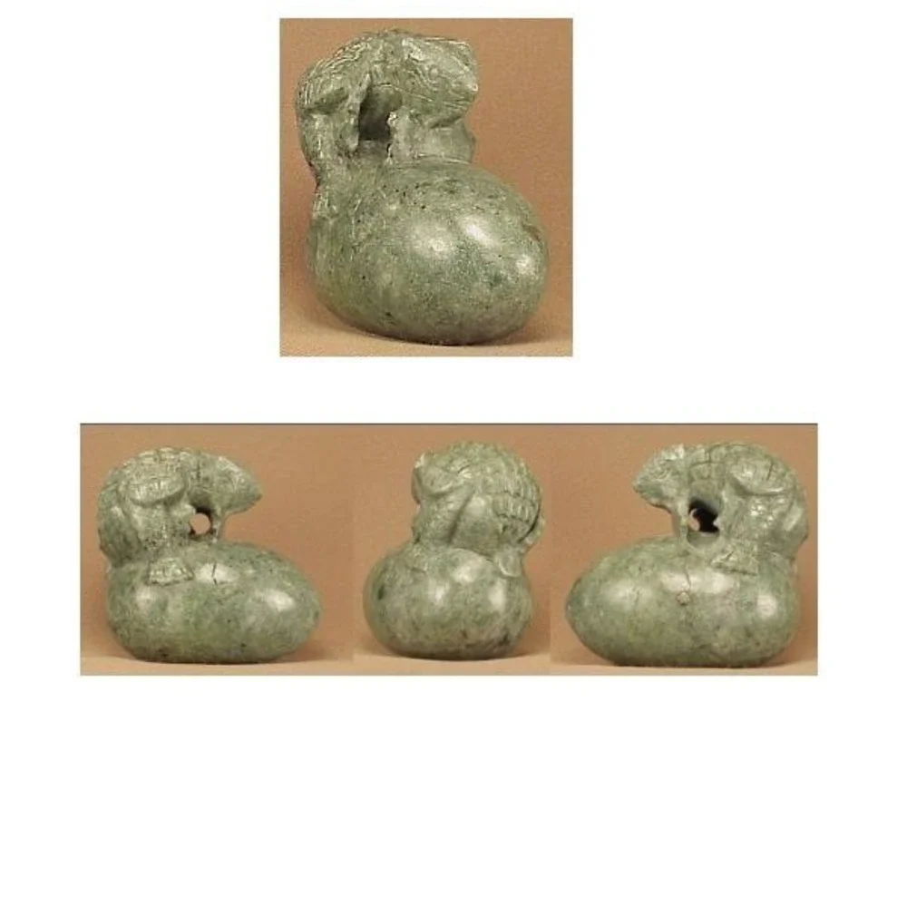 HAND CARVED BEAUTIFUL UNIQUE HATCHING LIZARD #631CCC